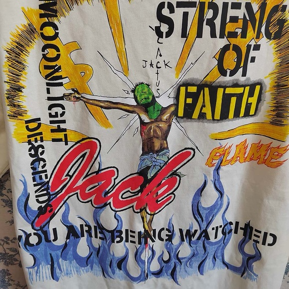 Travis Scott Utopia x ST Michael 3A Tee Cream - Picture 7 of 8